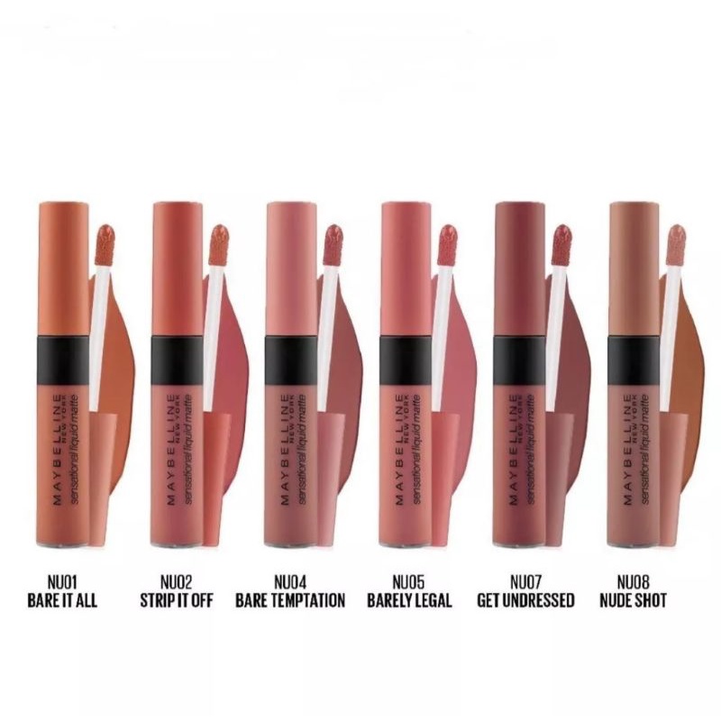 MAYBELLINE Color Sensational Liquid Matte The Nudes NU07-Get Underessed