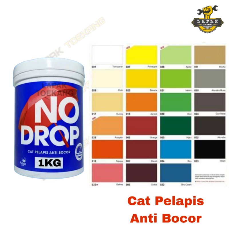Cat Tembok Dinding No Drop Pelapis Anti Bocor 1kg