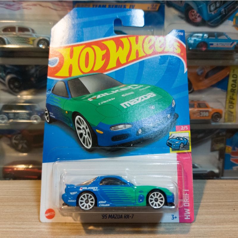 HOT WHEELS 95 MAZDA RX 7 FALKEN