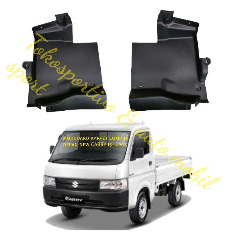 MUDGUARD KARPET LUMPUR RODA SUZUKI NEW CARRY KHUSUS DEPAN DNY