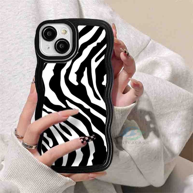 Casing TPU Redmi Note 11S 11 Pro 10C 10A 9C 9T 9A 10 5G 10S 9 8 Poco X3 Pro NFC Motif Zebra