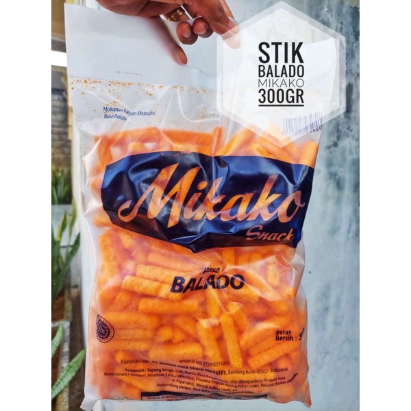 

stik balado merk mikako 300gr