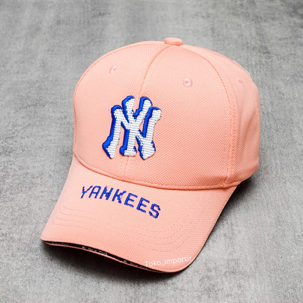 topi NY Yankees MLB topi baseball pria import mirror