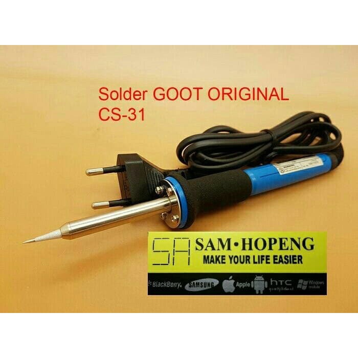 Solder Goot Cs-31 Jepang Original. Solder Goot Cs-31 Jepang Original.