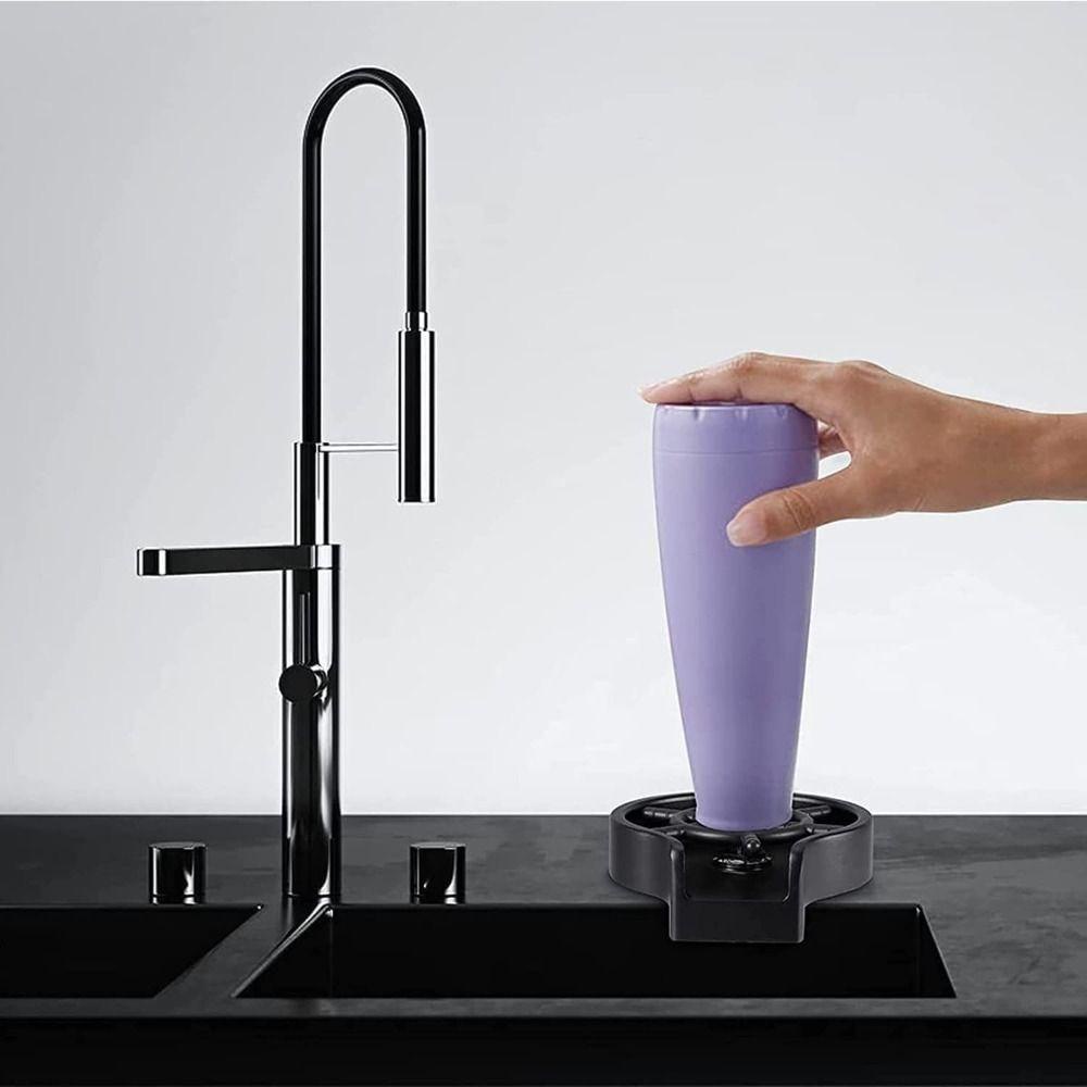 【 ELEGANT 】 Cup Washer Pembersih Botol Dapur High Pressure Pencuci Botol Otomatis