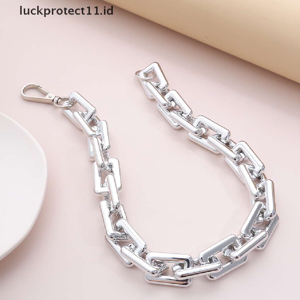 Kalung Choker Rantai Tebal Gaya Hip Hop Punk Untuk Fashion