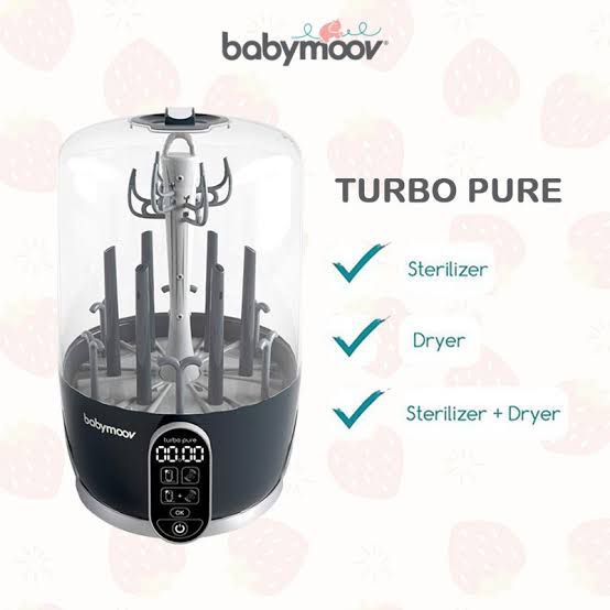 ￼BABYMOOV Turbo Pure Sterilizer /Alat Steril Botol Bayi