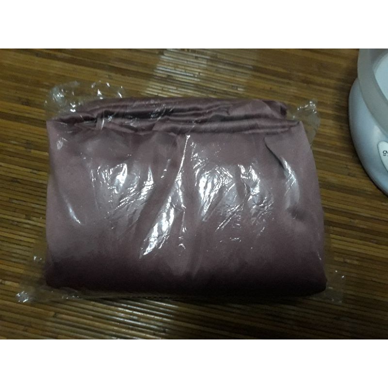 kain satin velvet warna dusty pink