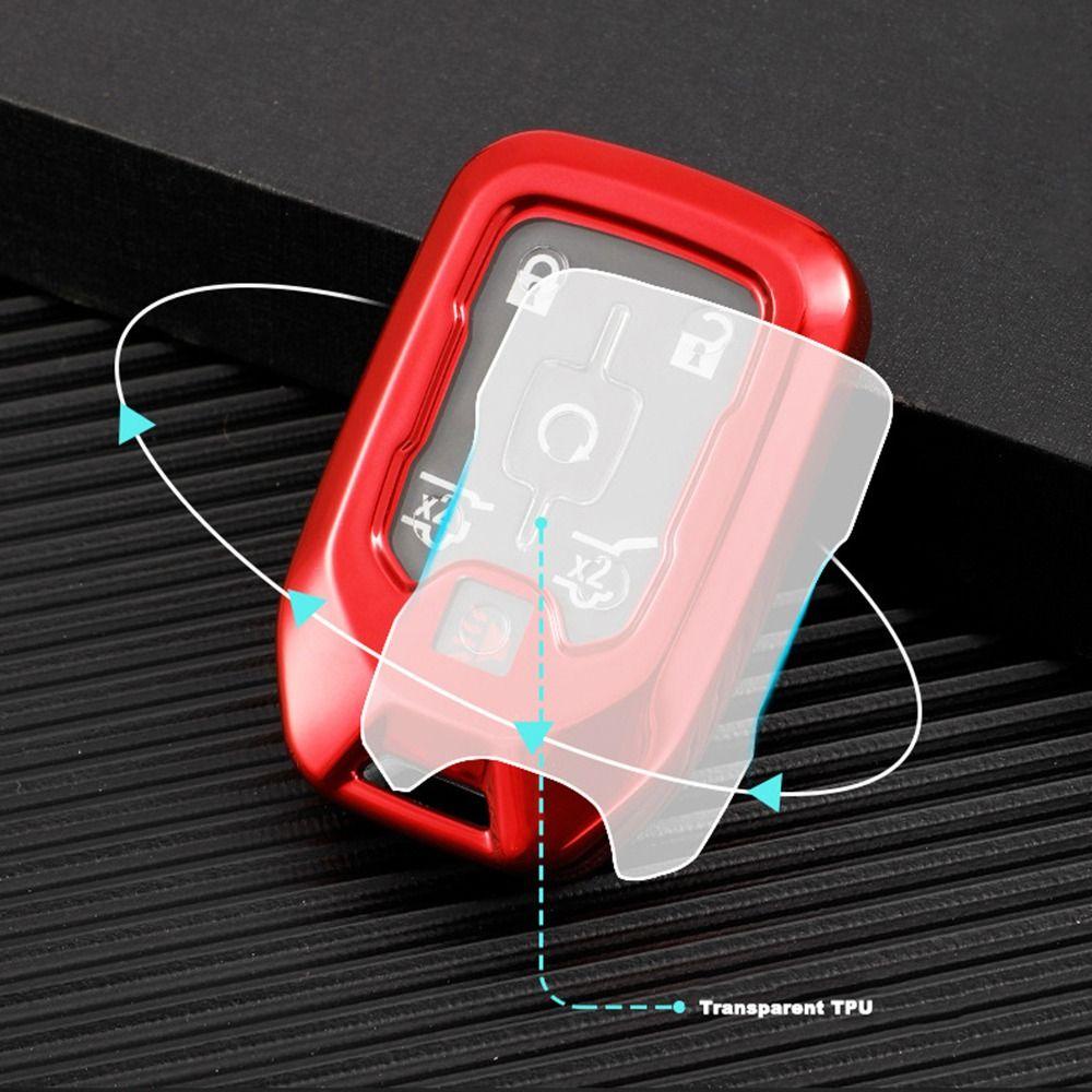 POPULAR Remote Key Case New Aksesoris Mobil Skin Key Fob Cover Untuk GMC