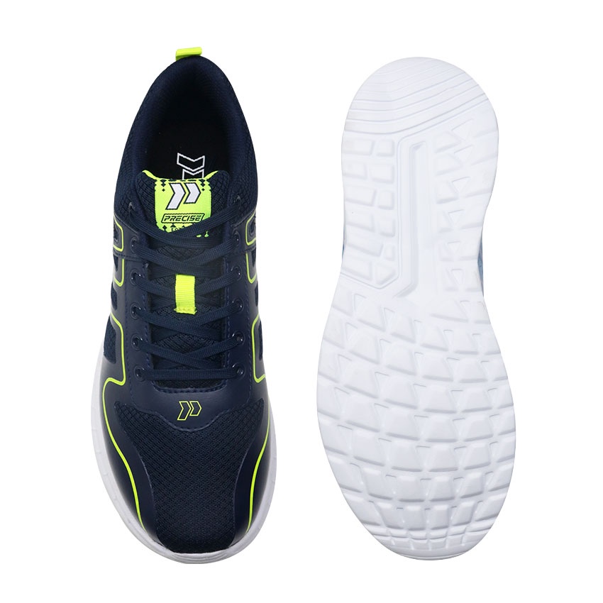 Precise T-Lite Run JG M1 Sepatu Sneakers Olahraga Lari - Navy/Green FL