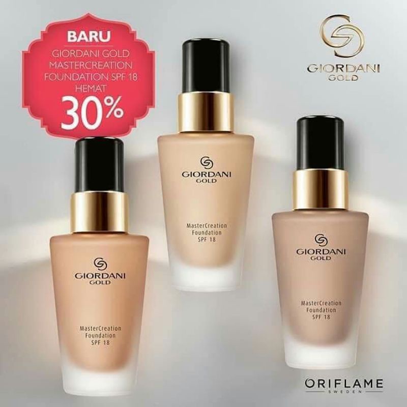 Giordani Gold MasterCreation Foundation SPF 18