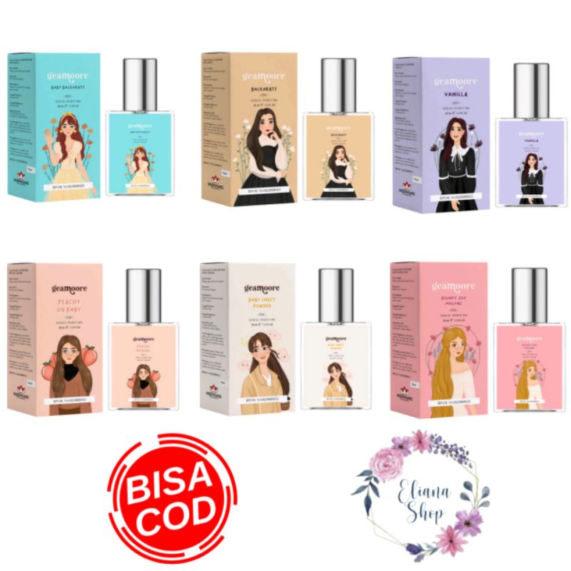 ❤ Eliana ❤ Parfum Geamore Thailand Spray 30ml (✔️BPOM) | Geamoore Addicted Parfum Series 30ml | Parf