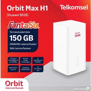 Telkomsel Orbit Max H1 (B628-350) Router/ Modem/Wifi  4G High Speed