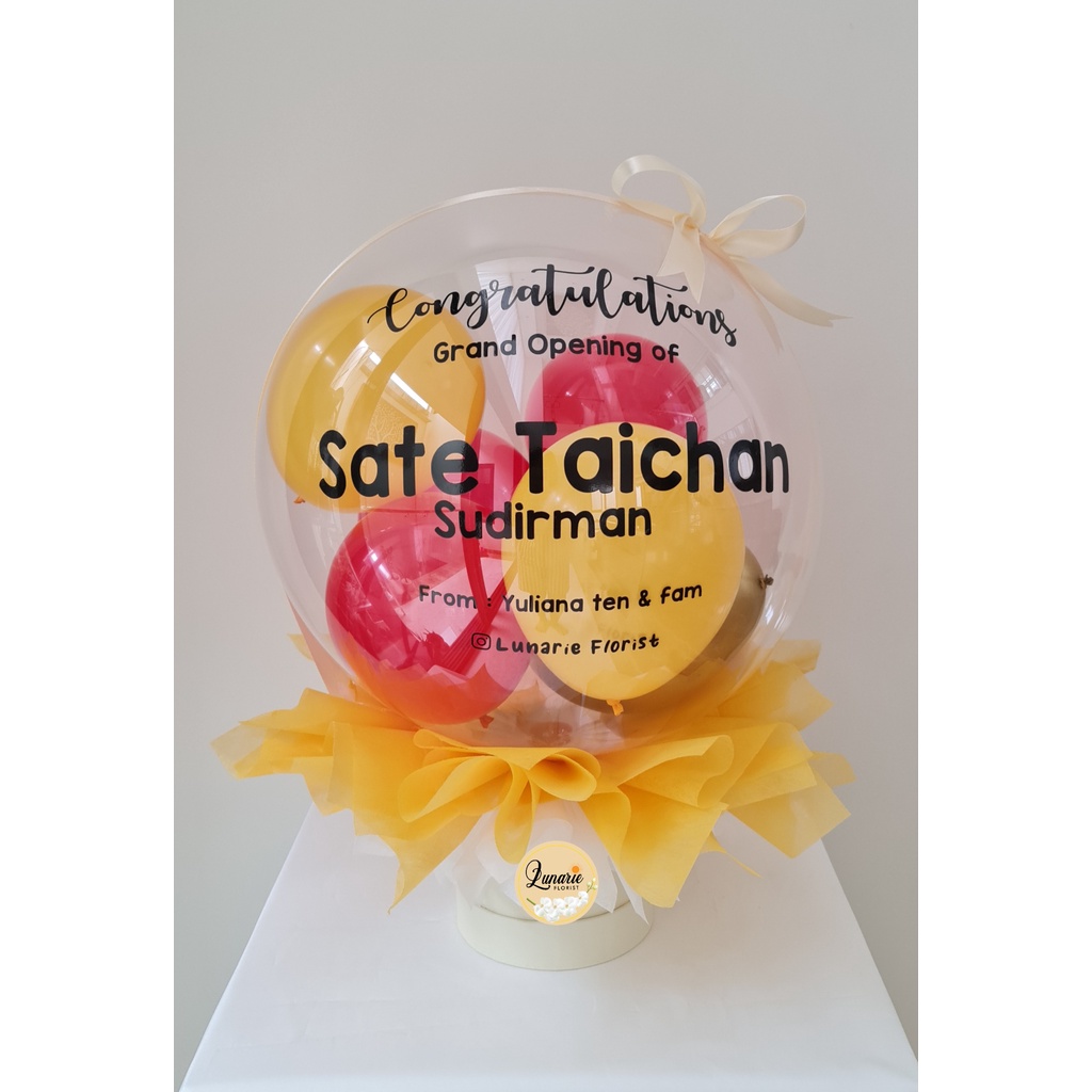 Balloon in Balloon Box / buket balon / balon buket / balon graduation / balon grand opening / balon 