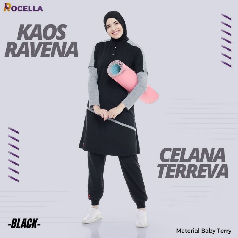 Training syari training jumbo rok celana training Celana rocella