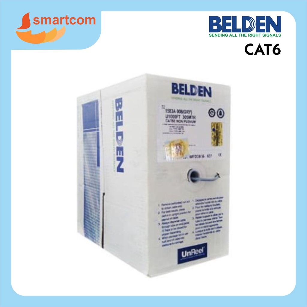 KABEL UTP LAN BELDEN CAT6 - CAT 6 BELDEN ORIGINAL 305M