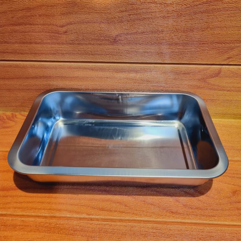 Nampan Stainless / Nampan 32 x 20 x 6cm Murah