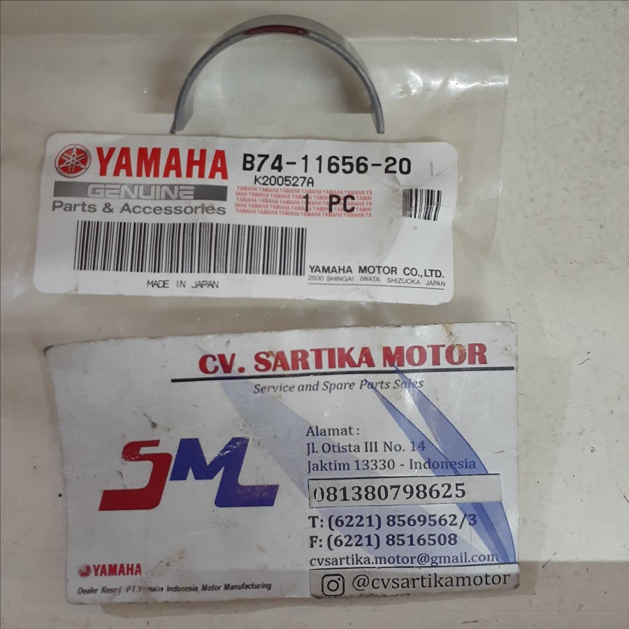 Plane Bearing Connecting Rod Xmax / B74-11656-20 (Coklat / Brown )