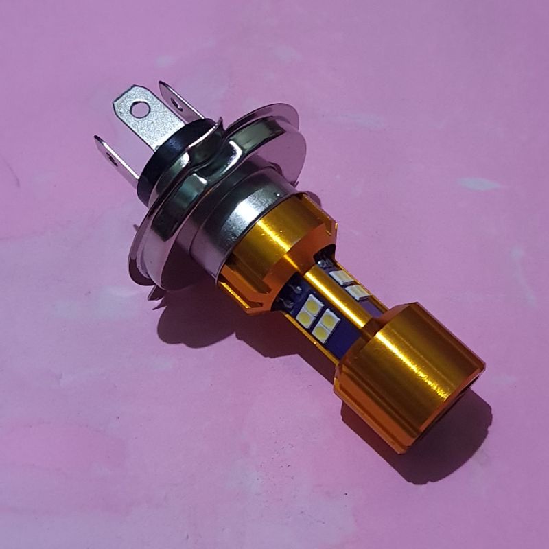 BOHLAM LAMPU DEPAN LED H4 VESPA MATIC SPRINT PRIMAVERA LX LXV GTS