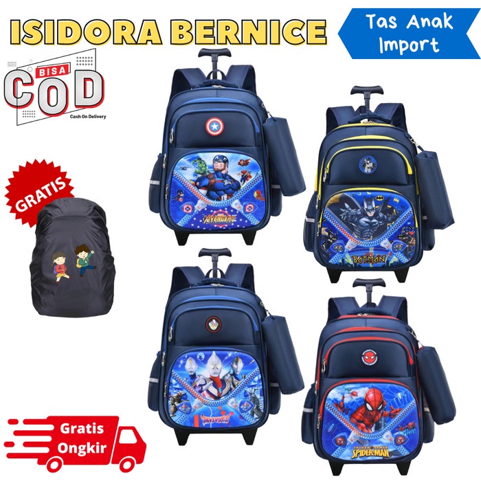 Tas Koper Trolley Tas Koper Sekolah Sd Anak Laki Laki Terbaru