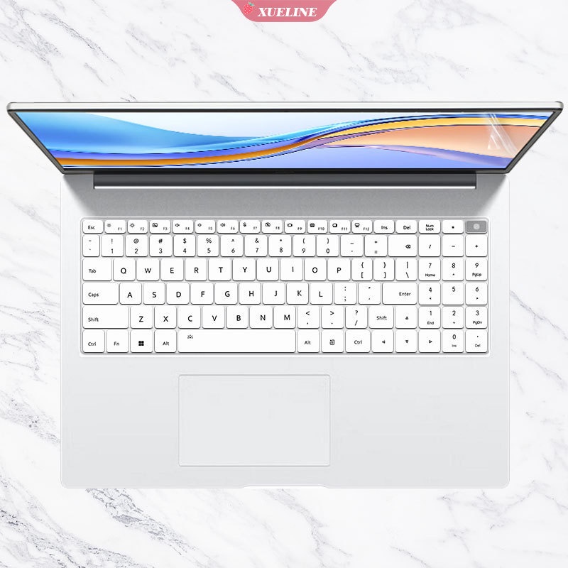 Film Pelindung keyboard laptop Bahan Silikon Lembut Transparan Tahan Debu Dapat Dicuci Untuk Honor MagicBook X16 2022 16inci