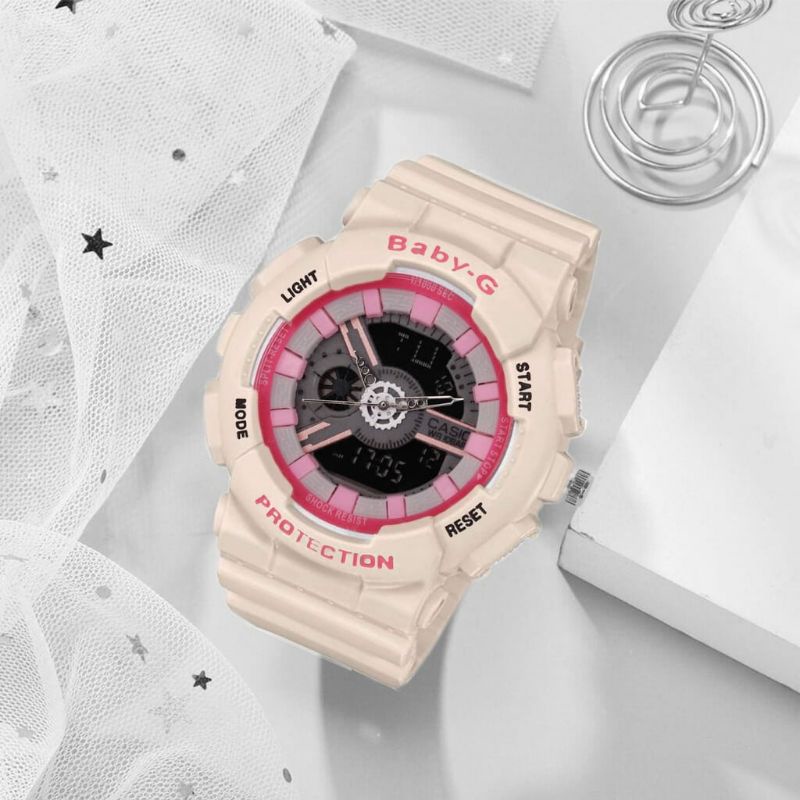 Jam Tangan Baby G BA110 Anti Air Wanita Terlaris