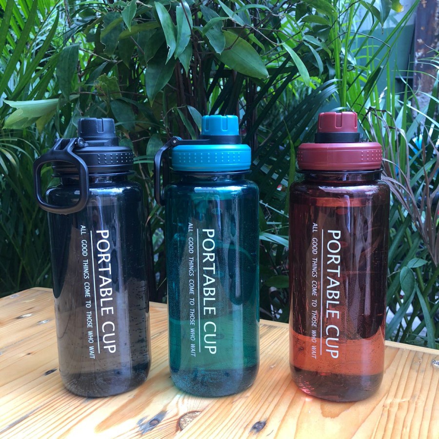 Botol Minum Sport Portable Cup 1000ml/ Botol Minum Olahraga 1Liter
