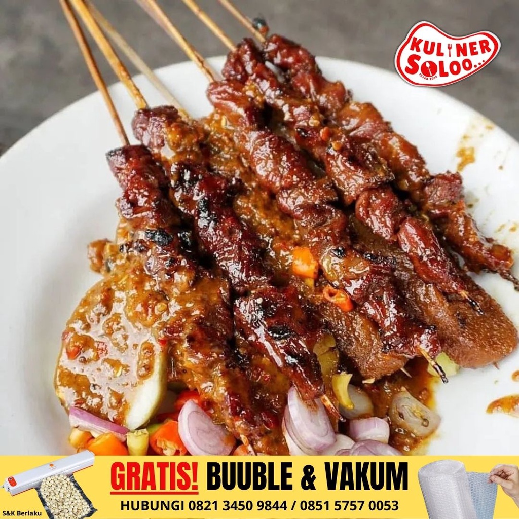 

Sate Kere Yu Rebi Sate Sapi Presiden - Kuliner Soloo