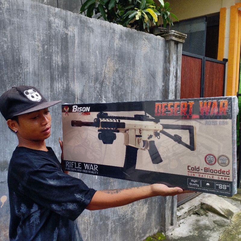 MAINAN PDW HITAM - KEREN ORIGINAL M301 KEMASAN BOX