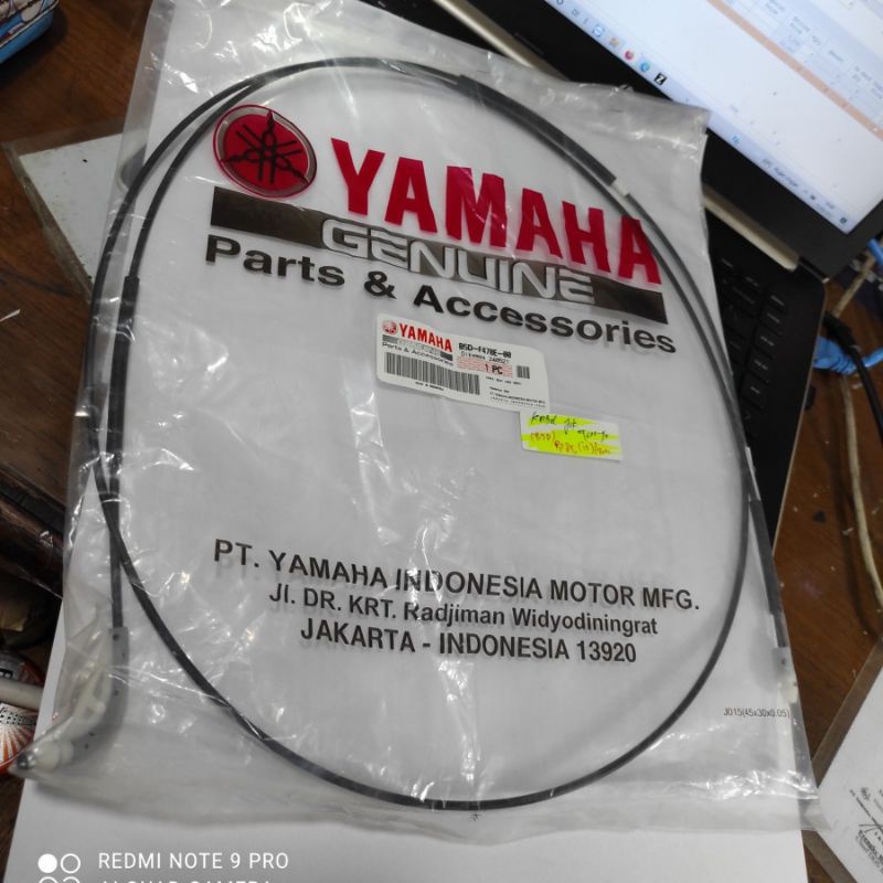 KABEL KUNCI JOK YAMAHA FREEGO 125 B5D-F478E-00 ORIGINAL YAMAHA