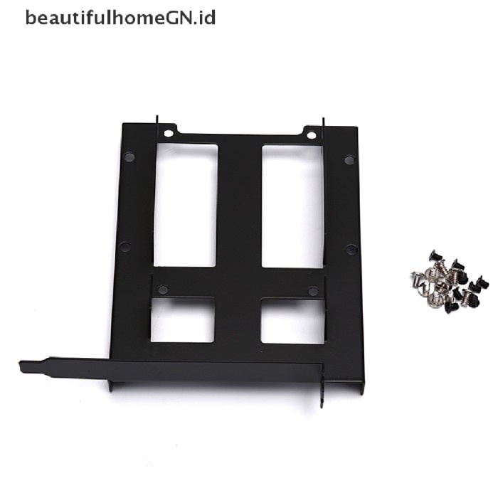 Ny981 Bracket Adapter Hardisk Hdd Ssd 2.5 3.5 Ke Pci Pci-E Bahan Metal