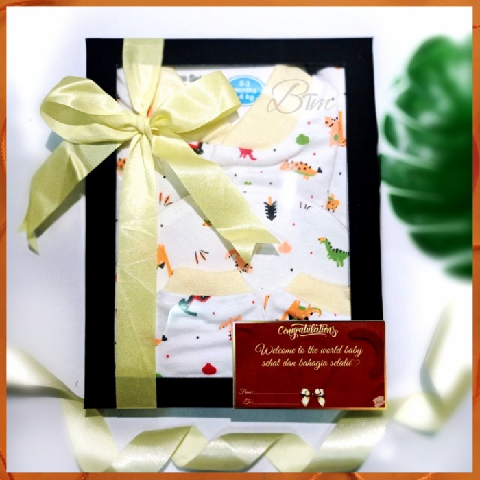 

(COD) KADO BAYI perempuan laki lahiran parsel lahiran baby gift biru pink - Yellow 0-3month, Boy