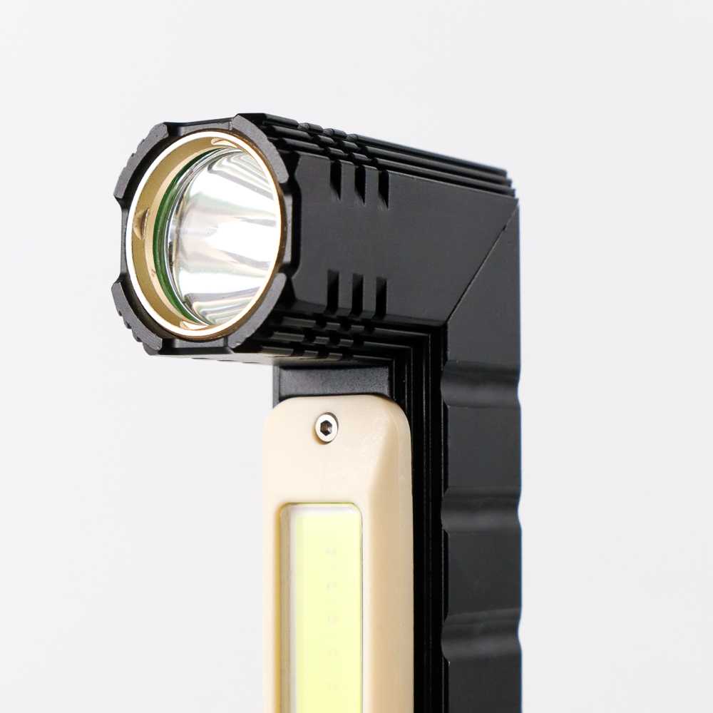 TaffLED Pocketman Senter LED Rotatable XPG+COB 10000 Lm - 3189A