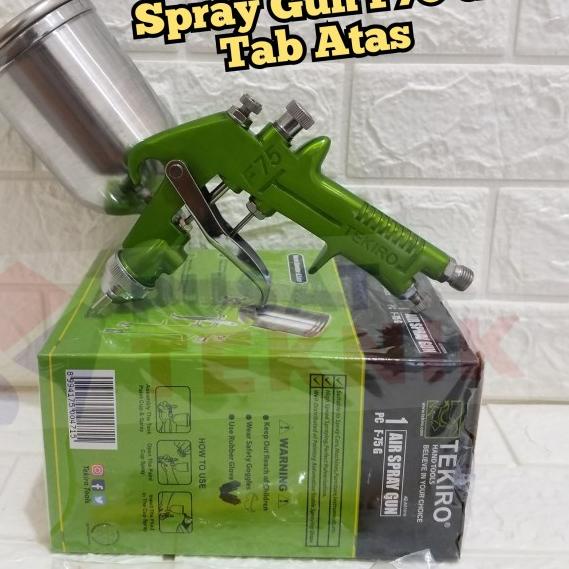 SPRAY GUN TEKIRO F75G / SPRAY GUN TEKIRO TABUNG ATAS / SPED CAT TEKIRO