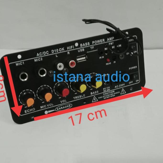 Kit basstube subwoofer HI FI 10K power amplifier bluetooth &amp; karaoke