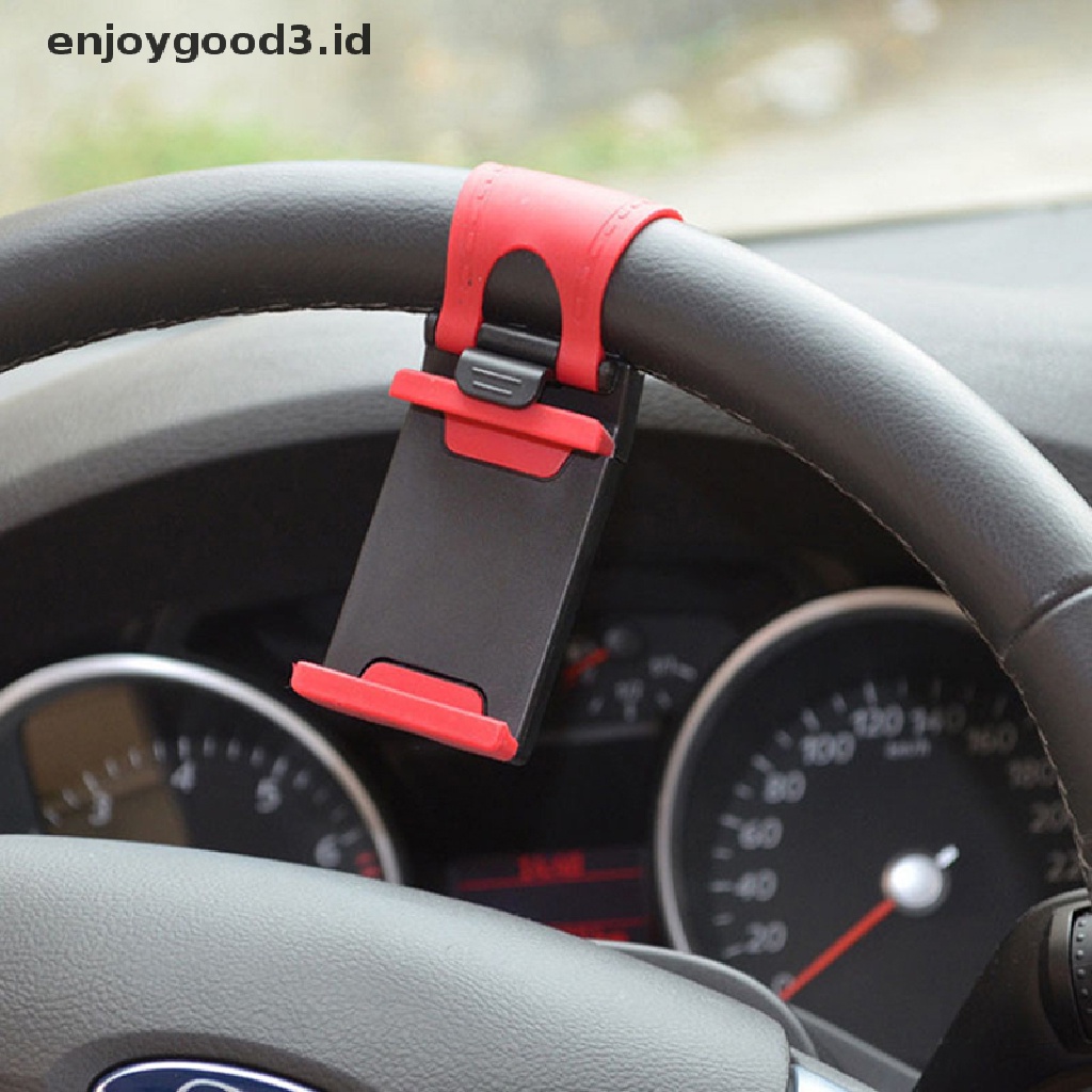 Stand Holder Hp / GPS Universal Untuk Stir Mobil