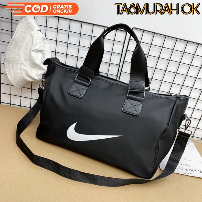 Tas Gym Tas Travel Bag Sport Gym Olahraga Import Pria Wanita Tote Nylon Murah