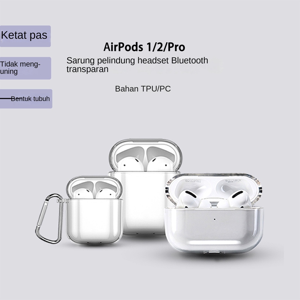 Apple Airpods3 Bluetooth Shell Protective Transparent AirPods Three-Generation Material Spot