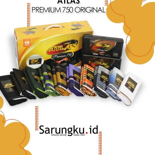 SARUNG ATLAS PREMIUM 750 ORIGINAL - 70