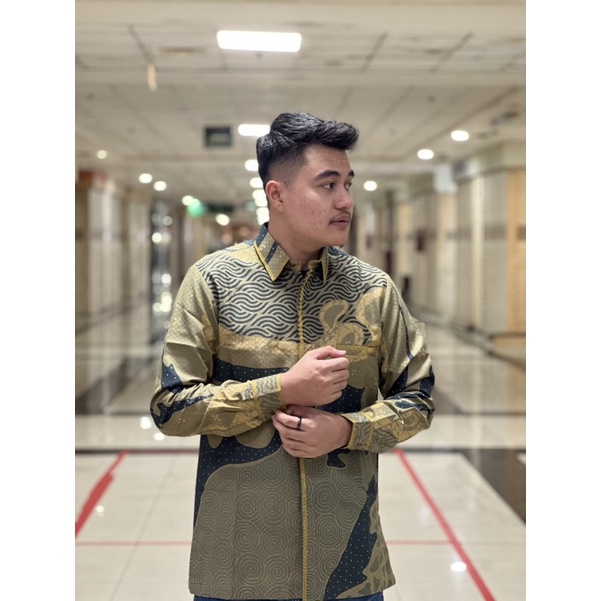 batik kece badai bahan doby jaitan smock Ari batik Thamrin city