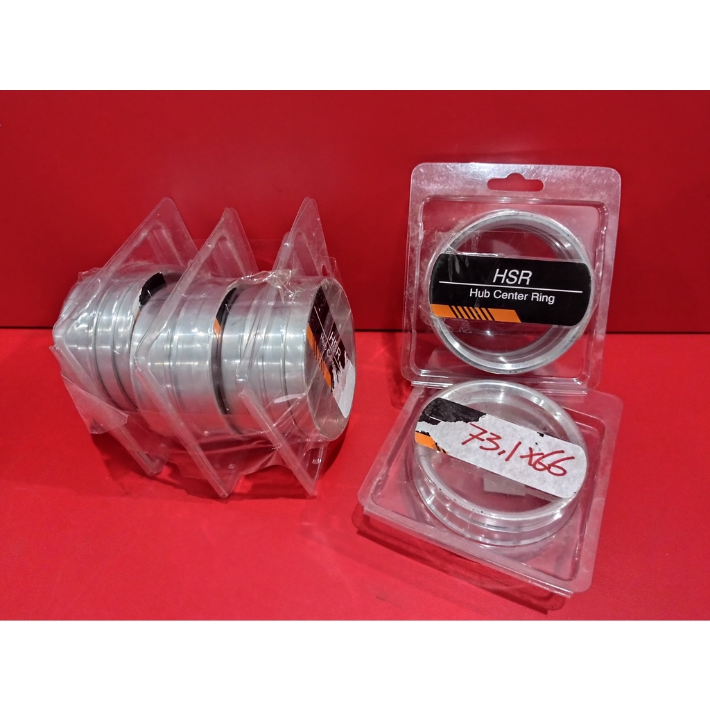 Center Ring Vareasi Velg Mobil Racing HSR Universal Ukuran CENTER RING 57X 73,1 Untuk Mobil BMW E30 