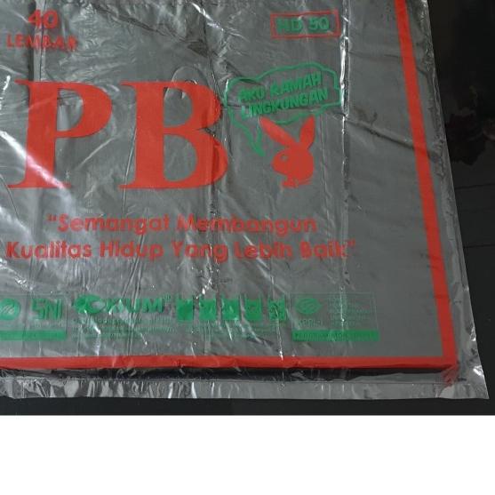 

KANTONG PLASTIK KRESEK JUMBO RAMAH LINGKUNGAN UKURAN 50 PB KELINCI - Putih