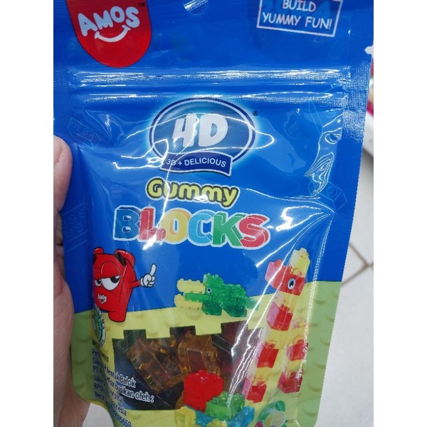 AMOS GUMMY BLOCKS 72GR