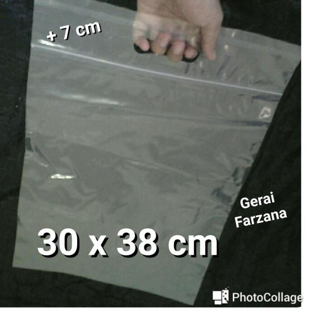 

Plastik Klip Gantung 30x38 + 7 cm Bening / Klip POND Bening Per Pack