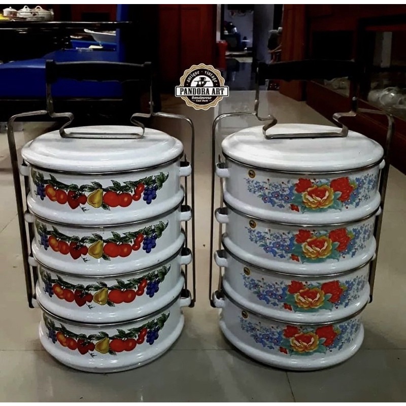 Rantang enamel size besar (sisa kanan)