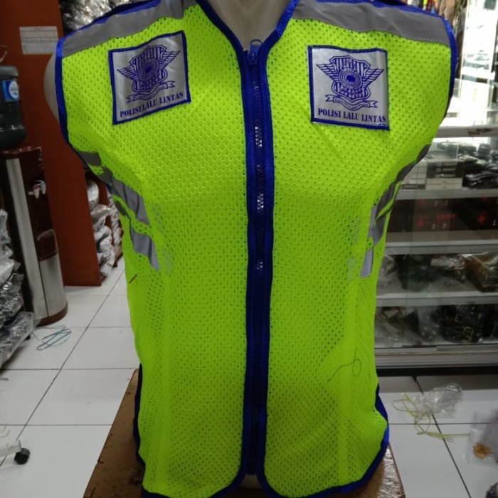 Rompi Jaring Polisi Biru Rompi Jaring Polantas Biru Rompi Polantas