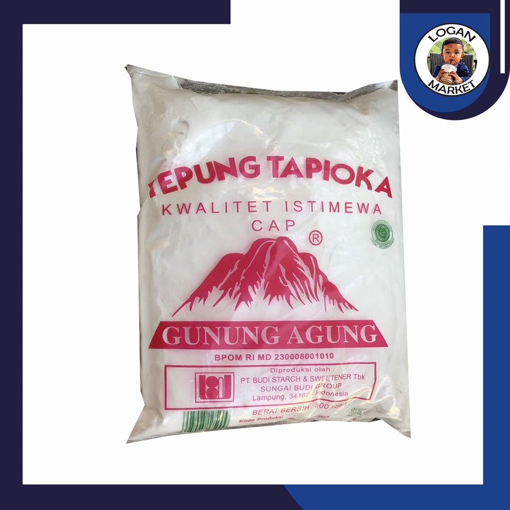 Gunung Agung Tepung Tapioka 500 gram 500gram