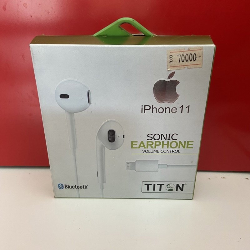 SONIC EARPHONE IPHONE 11 TITAN