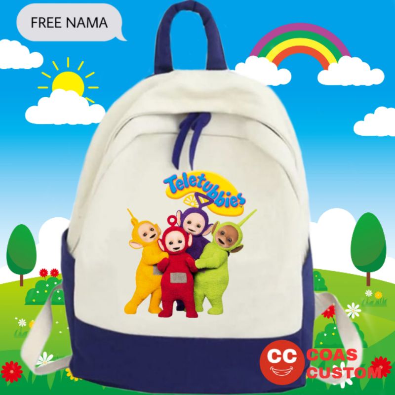 TAS TELETUBBIES TAS RANSEL ANAK SEKOLAH