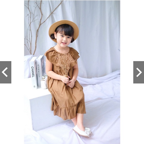 Dress Anak KIMMY TOP BAHAN  Rayon Mix Warna 1-5Thn